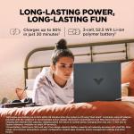 HP Victus, AMD Ryzen 7 7445HS, 4GB RTX 2050, 16GB DDR5 512GB SSD, FHD, 144Hz, 300 nits, IPS, 15.6''/39.6cm, Win11, M365* Office24, fb3123AX, Backlit, Gaming Laptop