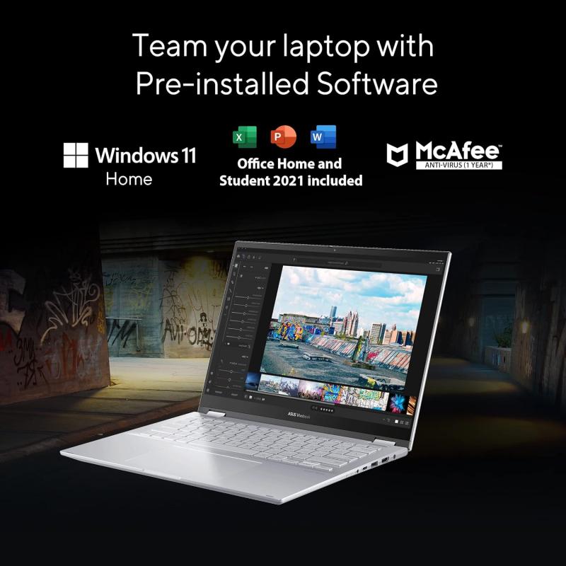 ASUS Vivobook 14 Flip (2023), Intel Core i5-1335U 13th Gen, 14" (35.56 cms) FHD+,