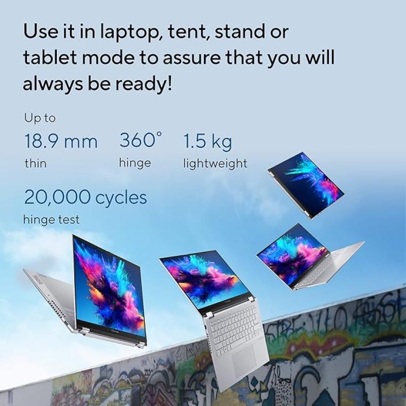 ASUS Vivobook 14 Flip (2023), Intel Core i5-1335U 13th Gen, 14" (35.56 cms) FHD+,