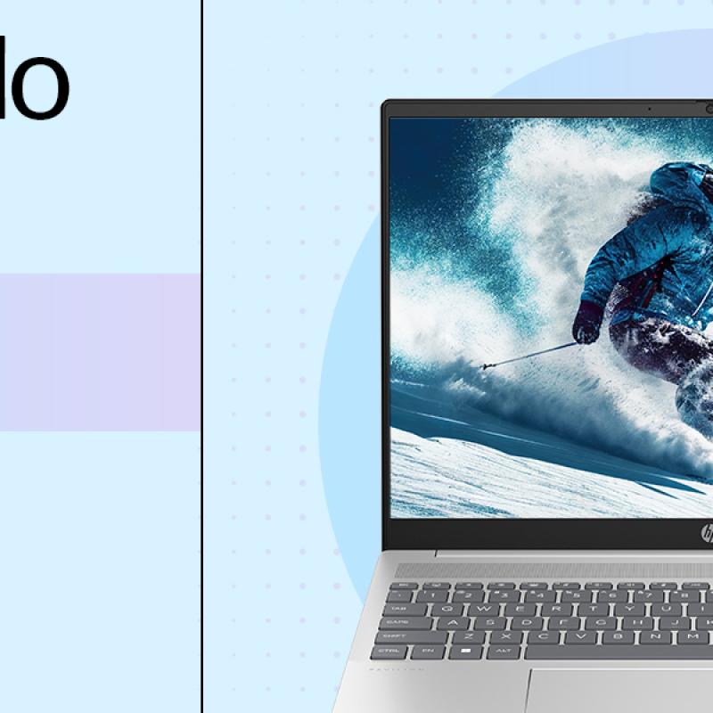 HP Pavilion AI Laptop, Intel Core Ultra 5 125U,