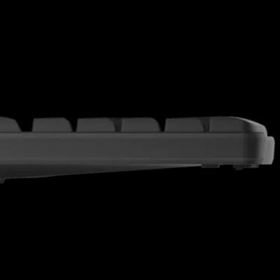 Rapoo X1800S Wireless Keyboard and Mouse, Anti-Fade & Spill-Resistant Keys - (Black)